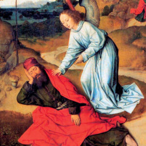 Dieric Bouts, Profeta Elia nel deserto