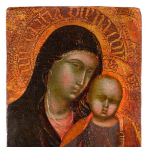 Barnaba da Modena, Madonna con Bambino, collezione privata