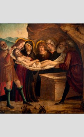 Baldassarre Carrari, Deposizione di Cristo nel Sepolcro, Ravenna, Museo d’Arte della Città © MAR-Museo d’Arte della città di Ravenna, foto Gabriele Pezzi, Biblioteca Classense di Ravenna, 2018