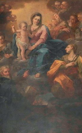 Cristoforo Giussani, Madonna con Bambino, Sant’Agata e Santa Lucia, Tortona, Cattedrale © Beni Culturali Diocesi di Tortona