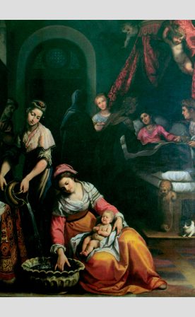 Ludovico Cardi detto il Cigoli, Natività della Vergine, Pistoia, chiesa della SS. Annunziata