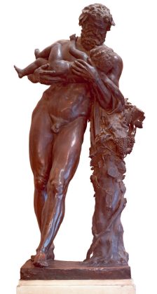 Jacopo del Duca, Sileno con Dioniso infante, Firenze, Gallerie degli Uffizi
