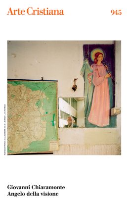 Giovanni Chiaramonte, Autoritratto Angelico 10, Milano 2017. Copertina del numero 945 di Arte Cristiana